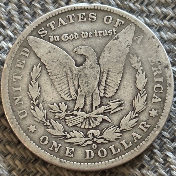 1880 one dollar coin - Picture 3 of 3
